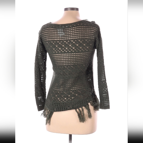 NWT Naf Naf Green Unique sweater Size XS - Picture 2 of 3